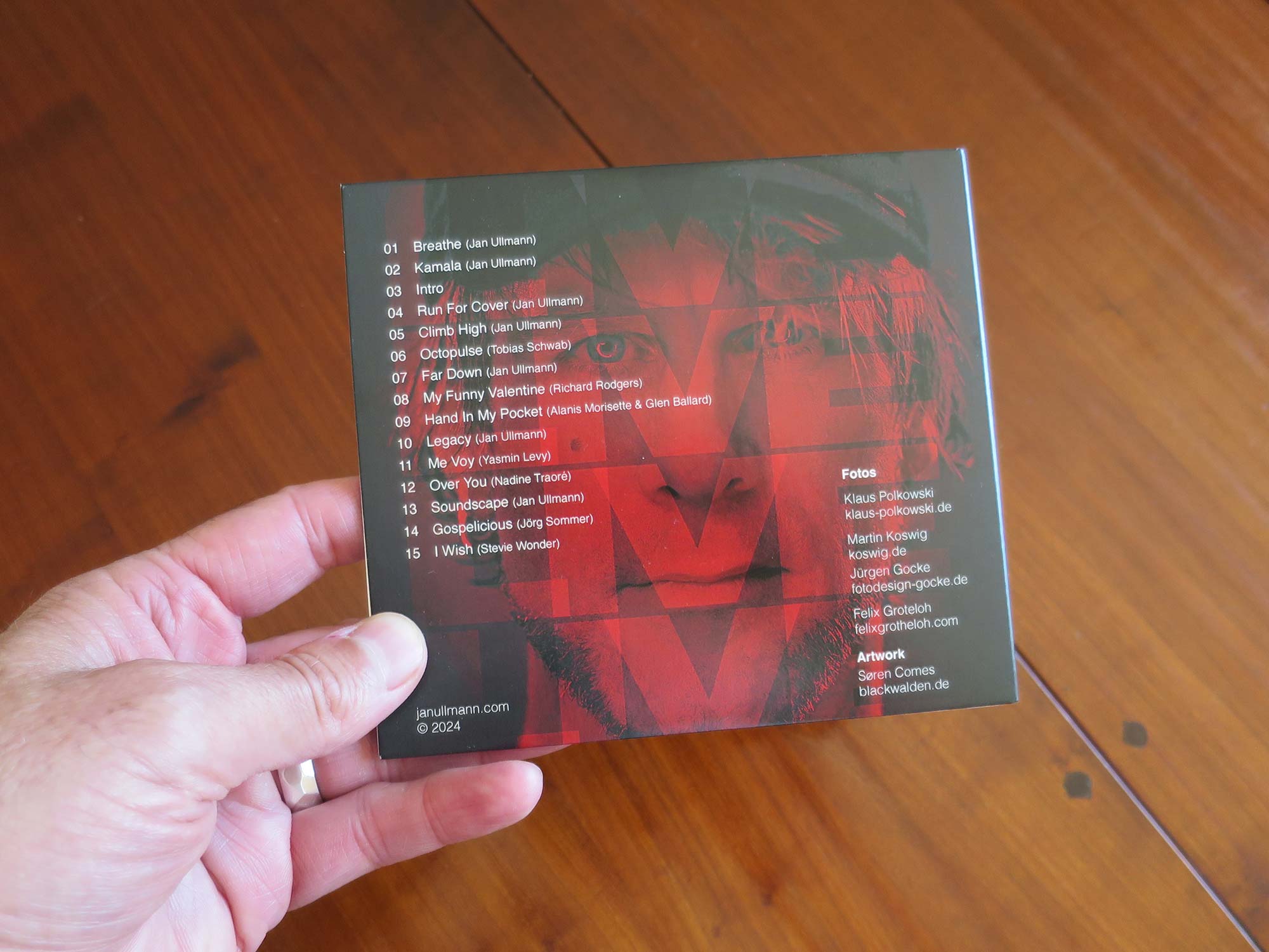 CD-Cover Rückseite